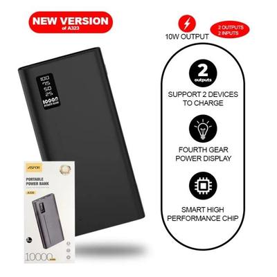 ASPOR A330 10000mAh Power Bank | Mini Size Portable Travel Battery Pack - My Store