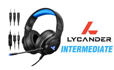 Lycander LGH - 568 Over - Ear Gaming Headset with Mic & LED Lights - My Store