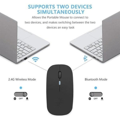 HP W10 Dual Mode Wireless Mouse – Bluetooth + 2.4GHz | Slim Design, Long Battery Life - My Store