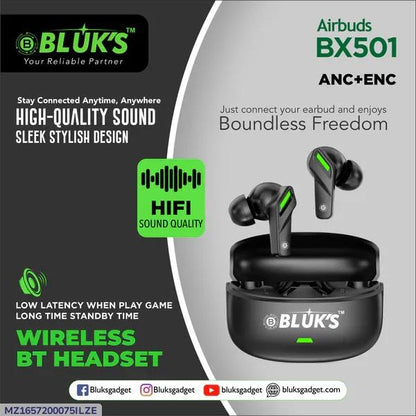 BX - 501 AirBuds ANC AND ENC - My Store