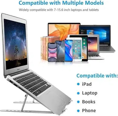 Portable Adjustable Foldable Laptop Stand - Perfect for Home & Travel - My Store