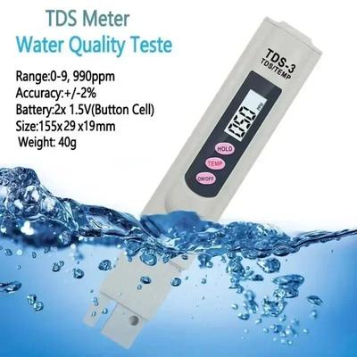 Portable TDS Meter - 1 Pc ABS Plastic Water Quality Testing Device - My Store
